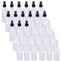 Bekith 30 Pack 3oz Spray Bottles with Fine Mist Sprayer & Pump Spray Cap, Refillable & Reusable Clear Empty Plastic Bottles for Essential Oils, Travel, Perfumes