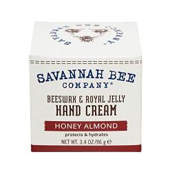 Savannah Bee Company Beeswax Hand Cream 3.4oz Jar.