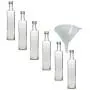 Bouteilles Viva Haushaltswaren 6 x 500 ml avec Bouchons à Vis pour Remplissage Automatique Incluant Pipette de Remplissage Diamètre 9,5 CM Bouteilles Viva Haushaltswaren 6 x 500 ml avec Bouchons à Vis pour Remplissage Automatique Incluant Pipette de Remplissage Diamètre 9,5 CM