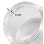 Klarer Dickwandglasbehälter mit geradem Rand – 4 oz / 120 ml (12er-Pack) + Spatel