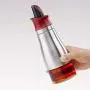 LQQGXLCondiment bottle, jar condiment storage box Oil dispenser olive oil vinegar syrup bottle dispenser stainless steel seasoning tank storage container (Color : A) LQQGXLCondiment bottle, jar condiment storage box Oil dispenser olive oil vinegar syrup bottle dispenser stainless steel seasoning tank storage container (Color : A)