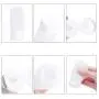 PH PandaHall 6 pcs Plastic Squeezable Travel Bags with 2 pcs Cream Refillable Bottle Containers Shampoo Lotion Bottle for Travel Home Use PH PandaHall 6 pcs Plastic Squeezable Travel Bags with 2 pcs Cream Refillable Bottle Containers Shampoo Lotion Bottle for Travel Home Use