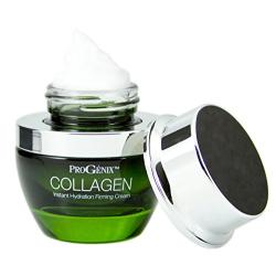 Progenix Collagen Instant Hydration Firming and Plumping Face Cream with Hyaluronic Acid and Jojoba Oil. 1oz