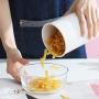 Plastic Multigrain Nut Seasoning Storage Container Food Sealed Cans Airtight Storage Jars Nuts Tank Kitchen Organizer Tools Condiment bottles (Color : W2)