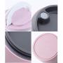 Thermos Food Jar Multi-storey Thermos Stainless Food Flask,Leakproof Insulated Food Containers,Lunch Box (Color : Light purple, Size : 1500ml)