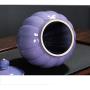 Funeral Urn Cremation Urns For A Small Amount Of Human Ashes Portable Storage Tank Delicate And Compact Solid Color (Color : Blue)
