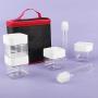 Spice-Jars Organizer Container Set Seasoning Box With Storage Bag Outdoor Camping