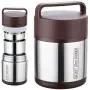 Isolierbecher-Lunchbox, 3er-Behälter, Heißer Thermosbehälter, Essbehälter Reisetruhe, Edelstahl, US-Lagerung (1,8L)