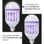 2er Pack Insektizide Birnen, 2-in-1 Mücken-Killer-Lampe, UV LED Mücken-Fliegen-Killer-Birne für Innen- und Außenbereich