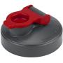 County Line Kitchen Mason Jar Flip Cap Lid. Airtight and Leak-Proof Seal - Red, Wide Mouth