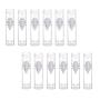 12PCS Transparent Empty Vacuum Plastic Lotion Pump Bottles With Clear Dust Cover Reusable Container Vial Tank Storage Travel Packing Dispenser For Storing Essence Liquid Foundation Cream (5ml/0.17oz)