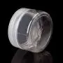 Bocaux en PET Transparent 6,8cm OD avec Couvercle Transparent pour Stockage Alimentaire XISAOK Bocaux en PET Transparent 6,8cm OD avec Couvercle Transparent pour Stockage Alimentaire XISAOK