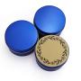 31pcs 1oz/30ml Blue Aluminum Tin Jar with Screw Lid and Blank Labels