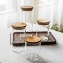 Glass Sealed Jars, Moisture-Proof Kitchen Food Containers, Storage Of Spices/Pasta/Oatmeal/Coffee Beans