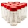 12 Empty - 8 fl Oz (3.75 oz dry powder) PET Plastic Spice Jars with Caps 12 Empty - 8 fl Oz (3.75 oz dry powder) PET Plastic Spice Jars with Caps