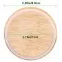 6 Pack Wooden Mason Jar Lids, Reusable Bamboo Mason Canning Lids Compatible with Wide Mouth Mason Jar Canning Jar 6 Pack Wooden Mason Jar Lids, Reusable Bamboo Mason Canning Lids Compatible with Wide Mouth Mason Jar Canning Jar