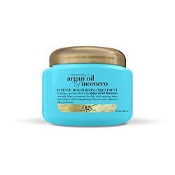OGX Renewing + Argan Oil of Morocco Intense Hair Moisturizing Treatment, 3-in-1 Conditioner, Deep Conditioning Treatment & Hair Mask for Dry Hair, Paraben-Free, 6 oz