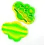 Contenant en Silicone YHSWE 1 Vert/Jaune 85ml Grand, Multi-Usage, Idéal pour Stocker Huile, Cire et inclus un Outil de Sculpture. Contenant en Silicone YHSWE 1 Vert/Jaune 85ml Grand, Multi-Usage, Idéal pour Stocker Huile, Cire et inclus un Outil de Sculpture.