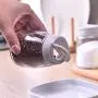 Glas-Würze-Behälter mit Salz- und Zuckerbehältern, Küchen-Würze-Behälter, Gewürzbehälter, Küchenzubehör - Würze- und Gewürzbehälter