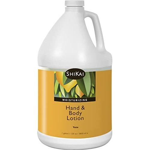 Shikai - Natural Moisturizing Hand & Body Lotion, Softens & Moisturizes Skin with Aloe Vera, Borage Oil & Shea Butter, Sensually Smooth Skin with Delicious Fragrances (Yuzu, 1 Gallon) Shikai - Natural Moisturizing Hand & Body Lotion, Softens & Moisturizes Skin with Aloe Vera, Borage Oil & Shea Butter, Sensually Smooth Skin with Delicious Fragrances (Yuzu, 1 Gallon)
