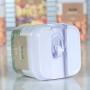 Daxin Transparent Sealed Jars With Buckle,Food Storage Containers Airtight Containers,Cereal & Dry Plastic Containers for Cereal Flour Rice Snacks Sugar, Leak Proof with Locking Lids