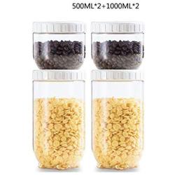 Plastic Sealed Jars, Kitchen Household Grain Storage Tanks, Storage Of Spices Oatmeal/Pasta/Beans