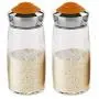 LQQGXLCondiment bottle, jar condiment storage box Spice jars Glass storage jars Spice jars Small sealed food storage containers Spice storage boxes