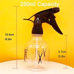 Mister Spray Bottle, 250ml Adjustable Spray Storage Container for Hair, Plant and Home Cleaning