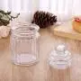 Glasbehälter für Weihnachts Süßigkeiten Zucker Speicherglas für Hochzeit Geschenk dekorativer Holzhülle