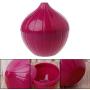 Garlic Storage - Onion Garlic Container Food Holder Unique Bulb Shaped Fresh Storage Saver Kitchen
