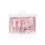 CHUHUAYUAN Travel Bottles Set 6 Pack, TSA Approved Leak Proof Travel Size Bottle BPA Free Refillable Plastic Clear Empty Containers for Toiletries or Makeup Liquid