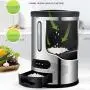 Glasbehälter & Crock Storage Messdose Intelligenter Automatischer Messbehälter Messdose aus Edelstahl, Versiegelte Reisbox für Haushalt und Küche, Robust, 10kg