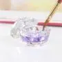 1pc Crystal Glass Jar With Lid Acrylic Bottles Kitchen Spice Cup Container Makeup Powder Nail Cups Dish Bowl,Transparent 1pc Crystal Glass Jar With Lid Acrylic Bottles Kitchen Spice Cup Container Makeup Powder Nail Cups Dish Bowl,Transparent
