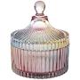 Colorful Glass Candy Tank Spices Storage Box Sugar Bowl With Lids Storage Jewelry Box Fruit Container Jewelry Storage Organizer,7