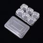 DUDDP Storage Spice lar set Seasoning Container Stainless Steel Kitchen Seasoning Storage Box Tray Spice Jars Storage Box Organizer Salt Pepper Container