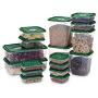 Food storage sets Keep Fresh Food Storage Box Refrigerator Food Container Sealed Grain Dried Storage Jar Kitchen Organizer,Green