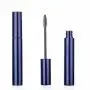6er Set Leere Kunststoff Mascaratube Eyelashes Tube Flasche Behälter mit Eyelash Pinsel DIY (Blau)