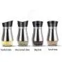 Étanchéliers Épices Support de Rangement en Verre Boîte de Rangement pour Bouteilles d'Épices en Acier Inox Support Rotatif Cuisine 140 ML (6 Boîtes) Étanchéliers Épices Support de Rangement en Verre Boîte de Rangement pour Bouteilles d'Épices en Acier Inox Support Rotatif Cuisine 140 ML (6 Boîtes)
