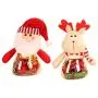 2 Pièces Pots en Plastique de Noël avec Couverture en Peluche de Père Noël/Elan pour Stockage de Bonbons/Nourriture, Cadeau de Fête de Noël 2 Pièces Pots en Plastique de Noël avec Couverture en Peluche de Père Noël/Elan pour Stockage de Bonbons/Nourriture, Cadeau de Fête de Noël