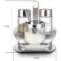 LQQGXLCondiment bottle, jar condiment storage box Spice jars Glass storage jars Spice jars Small sealed food storage containers Spice storage boxes