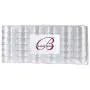 Beauticom 6 Pack(36 Pieces) 10G/10ML Empty Round Transparent Stackable Plastic Embellishment Bead Glitter Charm Craft Jars with Clear Lid