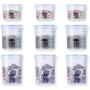 Storage Tank PP Plastic Food Storage Sealed Storage Box (Size : 760ML3+1150ML3+1500ML3)