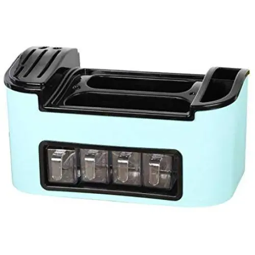 Étagère à épices WensLTD avec 4 pots à assaisonnement, rangement pour contenants de condiments, boîte multifonctionnelle pour ustensiles de vaisselle, couteaux. Étagère à épices WensLTD avec 4 pots à assaisonnement, rangement pour contenants de condiments, boîte multifonctionnelle pour ustensiles de vaisselle, couteaux.