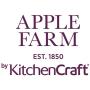 Kitchen Craft Apple Farm Hand-Finished Sally Sheep Ceramic Airtight Storage Jar, 10.5 x 17.5 cm (4" x 7") - Cream/Green, 10.5 x 10.5 x 17.5 cm, Multi-Colour
