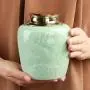 Exquisite Oriental Ceramic Food Storage Jar Canister Food Canisters,Loose Tea Tin/Tea Storage/Tea Caddy/Tea Canister/Coffee Canister/Coffee Jar/Spice Nuts Snacks Storage 23.67oz/700ml (Skyblue) Exquisite Oriental Ceramic Food Storage Jar Canister Food Canisters,Loose Tea Tin/Tea Storage/Tea Caddy/Tea Canister/Coffee Canister/Coffee Jar/Spice Nuts Snacks Storage 23.67oz/700ml (Skyblue)
