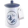Katie Alice &quotVintage Indigo Ceramic Tea Jar by Creative Tops, 16 x 9 cm (6录 X 3陆)