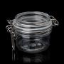 Food Storage Milk Powder Box Clamp Lid Air Tight Sealed Locking Jar,180ml