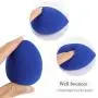 10 Packs Makeup Sponge Blender Egg Shaped Foundation Blending Sponge Multi Colored Beauty Sponge Set Flawless for Liquid Cream and Powder