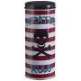 Bouteilles de rangement Premium Housewares Pirate, Multi-Couleurs, Rondes Bouteilles de rangement Premium Housewares Pirate, Multi-Couleurs, Rondes