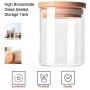 Henanxi Transparent High Borosilicate Glass Kitchen Storage Bottle Store Food Ingredient Candy Biscuit Storage Jar Organization